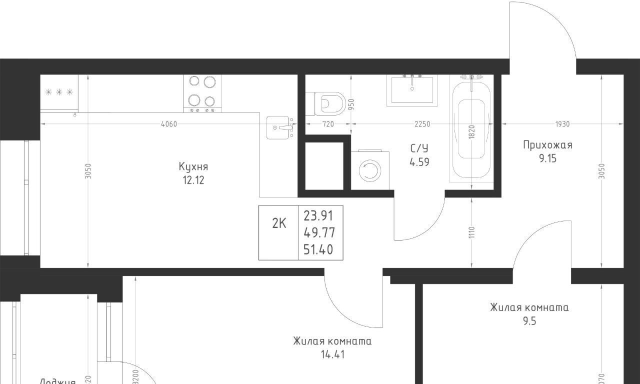квартира г Казань метро Горки Седьмое Небо жилрайон фото 2