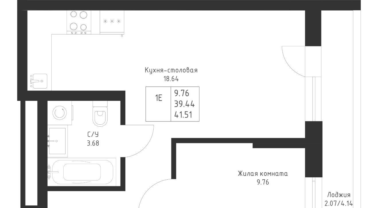 квартира г Казань метро Горки Седьмое Небо жилрайон фото 3