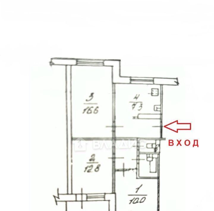 квартира г Белгород Восточный ул Садовая 30 фото 24