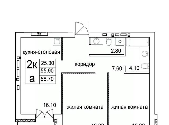 р-н Октябрьский Речной вокзал ЖК «PROMENADE» фото