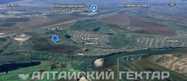 земля г Барнаул п Казенная Заимка пер Тенистый 5-й фото 4