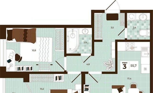 р-н Центральный ул Академика Насоновой 3 фото