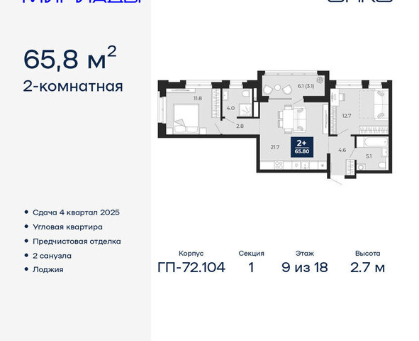 ЖК «Мириады» фото
