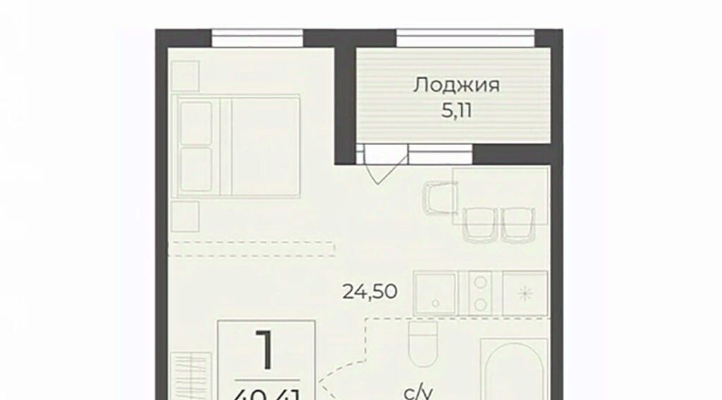 квартира г Ялта пгт Массандра ЖК «Долина гор 2» фото 1