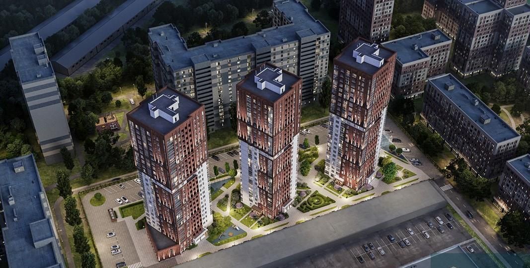 квартира г Воронеж р-н Ленинский ул Кривошеина 13/14 ЖК «Галилей» поз. 1 фото 3
