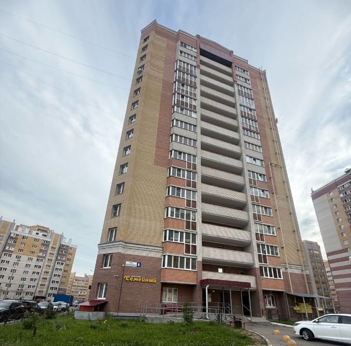 квартира г Чебоксары р-н Калининский ул А.В.Асламаса 6 фото 19