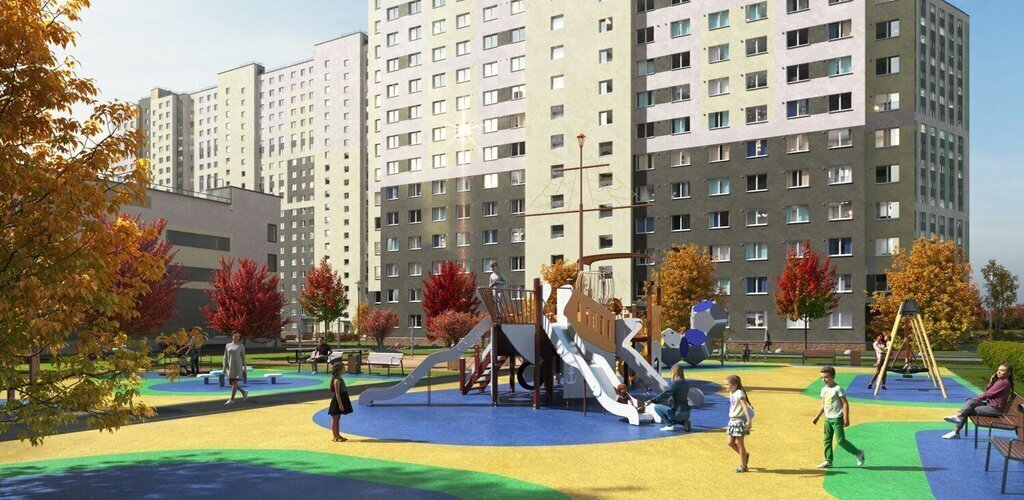 квартира г Санкт-Петербург метро Девяткино р-н Красногвардейский ЖК «Ручьи» муниципальный округ Полюстрово фото 15