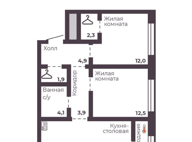 квартира р-н Тракторозаводский пр-кт Ленина 1 фото