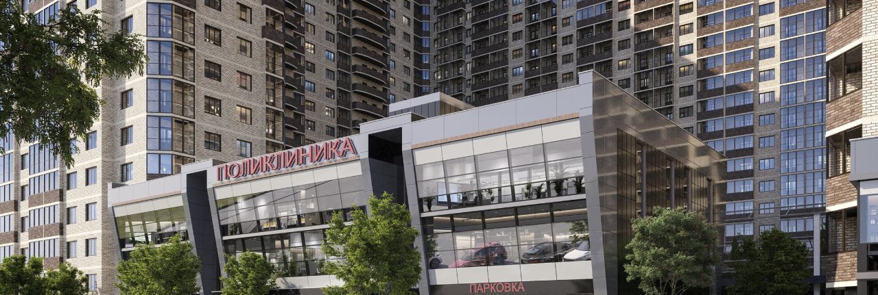 квартира г Краснодар р-н Прикубанский ул Российская 257/7 ЖК «Гулливер» фото 9