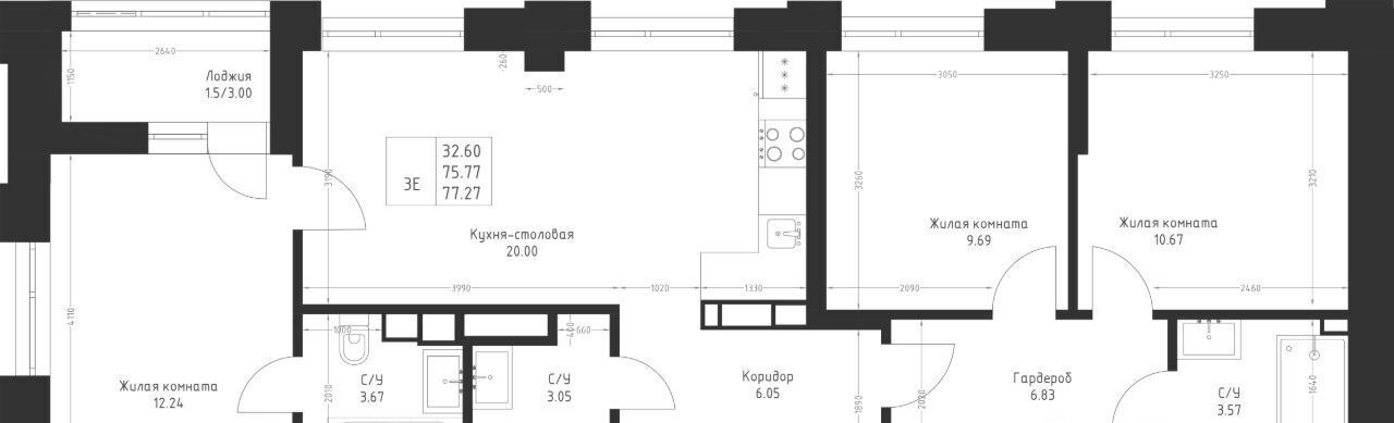квартира г Казань метро Горки Седьмое Небо жилрайон фото 2