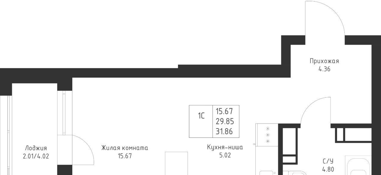 квартира г Казань метро Горки Седьмое Небо жилрайон фото 3