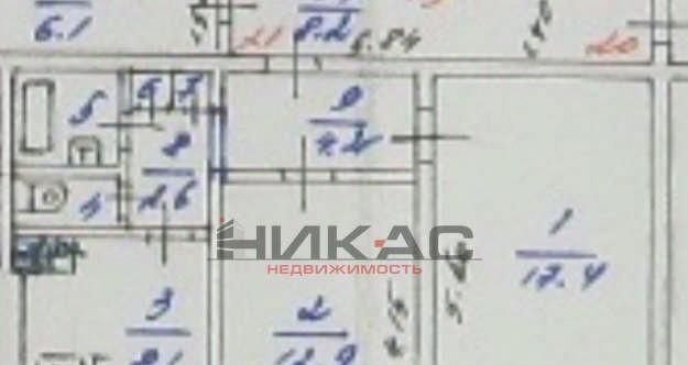 квартира г Ярославль р-н Заволжский ул Комарова 7 фото 26