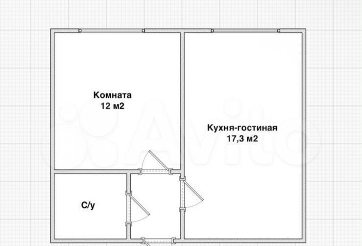 квартира г Самара р-н Промышленный Кировская ул Кабельная 45б фото 1