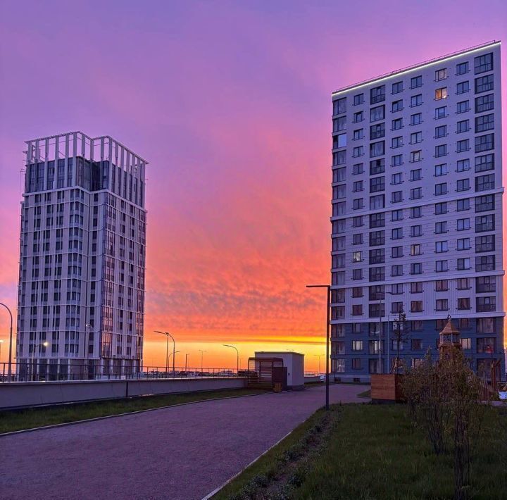 квартира г Санкт-Петербург метро Приморская пр-кт Крузенштерна 4 округ Гавань фото 4