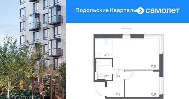 ЖК «Подольские кварталы» метро Бунинская аллея № 103 кв-л, к 4 фото