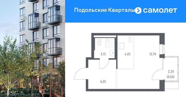 ЖК «Подольские кварталы» метро Бунинская аллея № 103 кв-л, к 2 фото