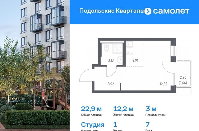 п Рязановское ЖК «Подольские кварталы» Новомосковский административный округ, к 1 фото