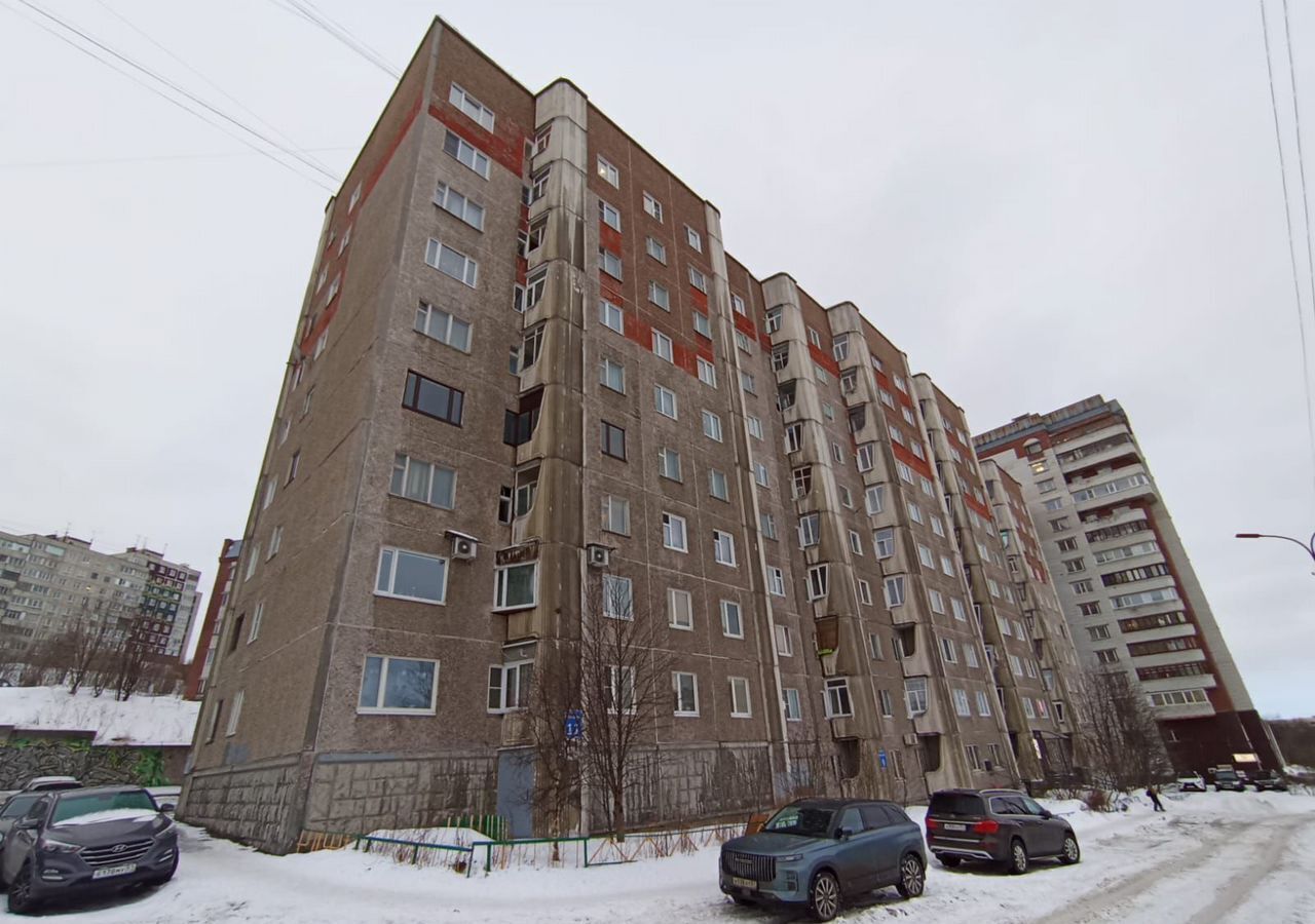 квартира г Мурманск р-н Первомайский пр-кт Кольский 11 фото 1