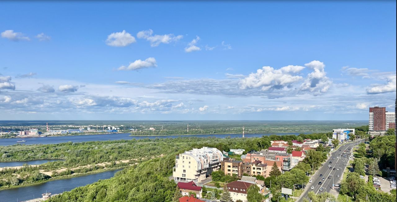 квартира г Нижний Новгород Горьковская ул Родионова 19 фото 21