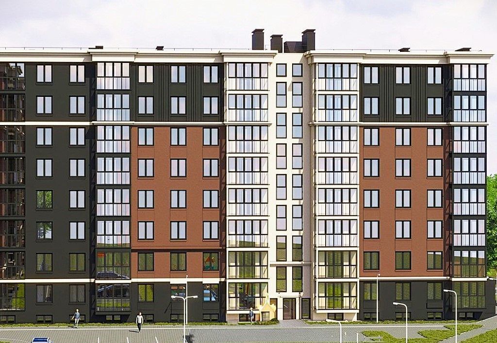 квартира г Калининград р-н Московский ЖК Гринвуд ул. Толстикова, д. 36, корп. 2 фото 6