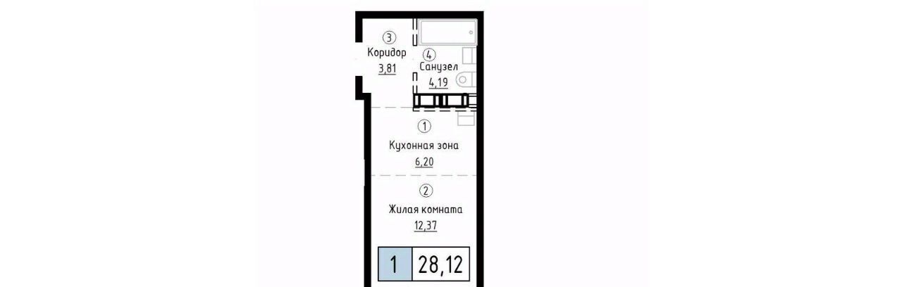 квартира г Хабаровск р-н Индустриальный пер Азовский фото 2