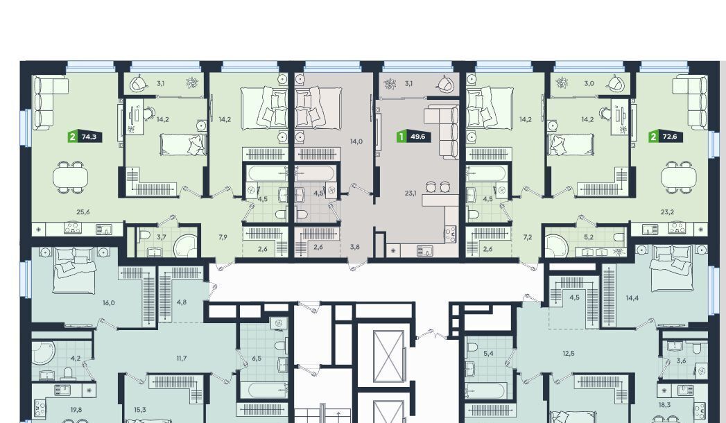 квартира г Екатеринбург Чкаловская ул Машинная 1в/2 фото 2
