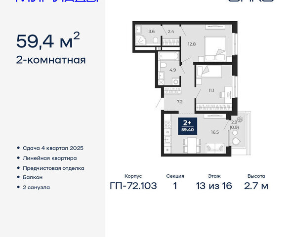 ЖК «Мириады» фото