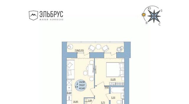 р-н Кировский ул Кавказская 24 фото