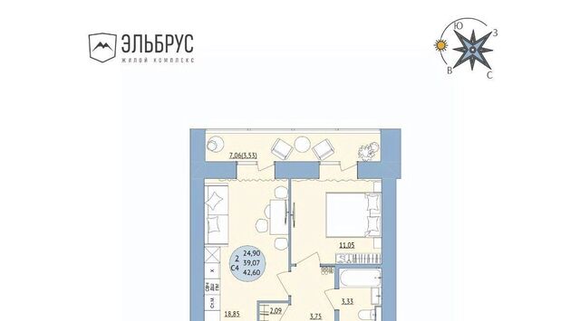 р-н Кировский дом 24 ЖК «Эльбрус» фото