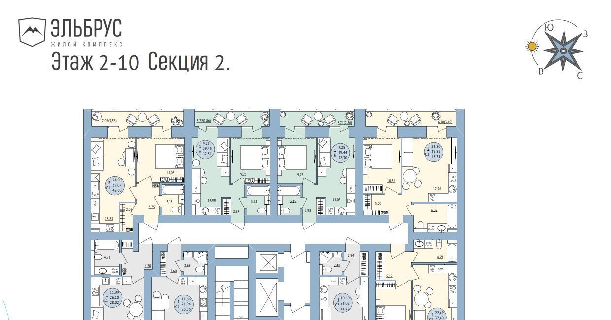 квартира г Уфа р-н Кировский ул Кавказская 24 фото 4