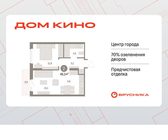 Центральный ЖК «Дом Кино» фото