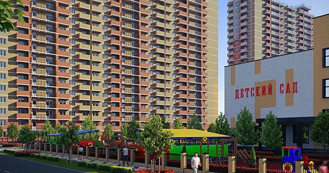 квартира г Краснодар р-н Прикубанский ул им. Героя Владислава Посадского 14/1 ЖК «Бауинвест» фото 3