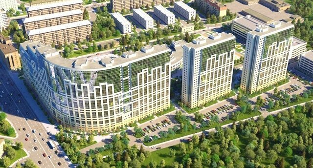 квартира метро Пролетарская Александровское пр-кт Александровской Фермы 8 ЖК «Green City» округ Обуховский фото