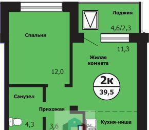 р-н Свердловский дом 2 ЖК «Тихие зори (Красстрой)» фото
