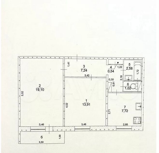 квартира г Ульяновск р-н Заволжский пр-кт Врача Сурова 1 фото 5