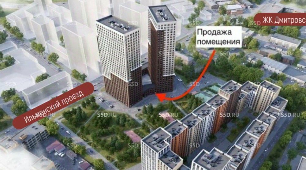 торговое помещение г Москва метро Верхние Лихоборы проезд Ильменский 4с/3 фото 5