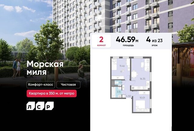 р-н Красносельский муниципальный округ Юго-Запад, жилой комплекс Морская миля фото