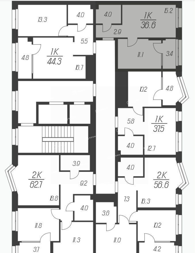 квартира г Тула р-н Центральный ул Михеева 5 фото 3