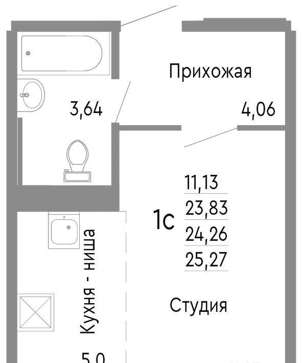 квартира г Челябинск р-н Советский Нефтебазовая, 1/1-1/2 фото 1