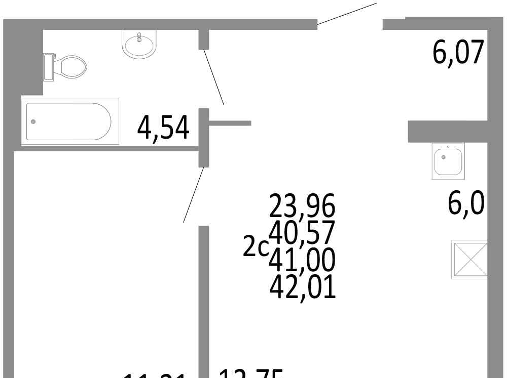 квартира г Челябинск р-н Советский Нефтебазовая, 1/1-1/2 фото 1