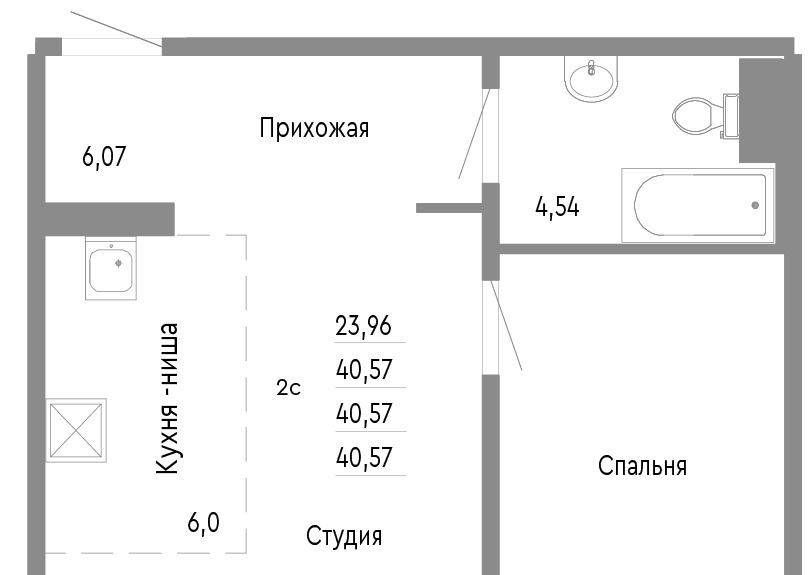 квартира г Челябинск р-н Советский Нефтебазовая, 1/1-1/2 фото 1
