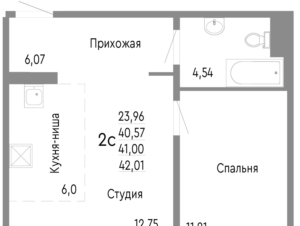 квартира г Челябинск р-н Советский Нефтебазовая, 1/1-1/2 фото 1