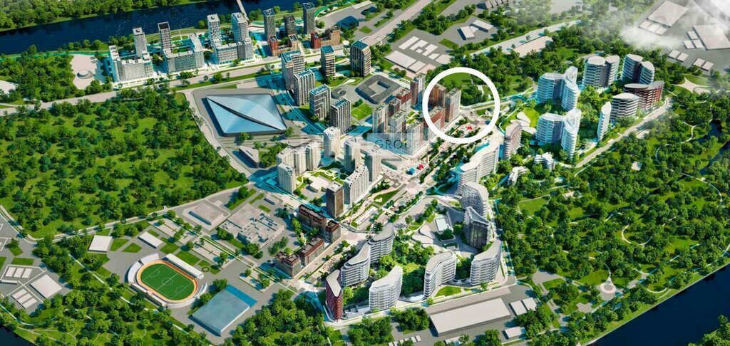 торговое помещение г Щербинка квартал № 1 метро Терехово ЖК «Остров» 7 5-й фото 4