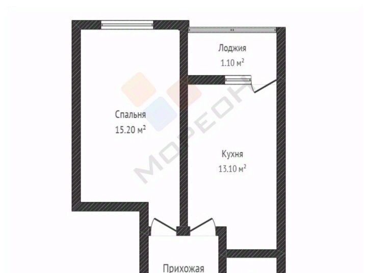 квартира г Краснодар р-н Прикубанский ул Круговая 4вк/6 фото 6