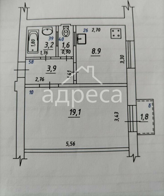 квартира г Самара р-н Куйбышевский Спортивная ул Нефтяников 22 фото 12