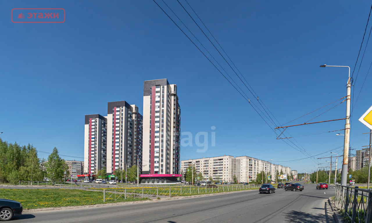 квартира г Петрозаводск Древлянка-2 ш Лососинское 38/1 фото 10