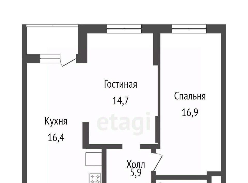 квартира г Ульяновск р-н Ленинский ул Ипподромная 4б фото 2