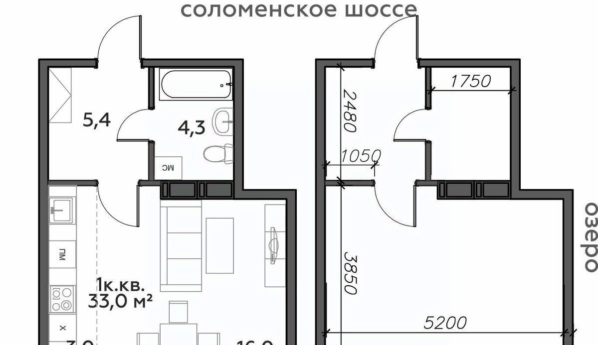 квартира г Петрозаводск р-н мкр Талоярви Вороний Наволок тер., Район Северная промзона фото 1