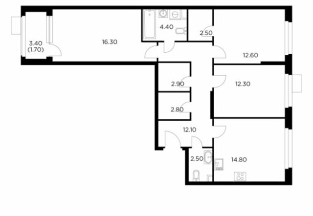 квартира ЖК «Новое Медведково» к 39, микрорайон 17А, Медведково фото