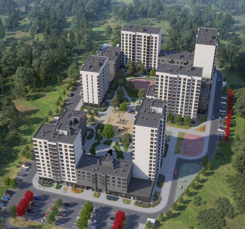 квартира г Смоленск р-н Ленинский ш Краснинское 4 блок-секция 1, 2, 3 фото 11